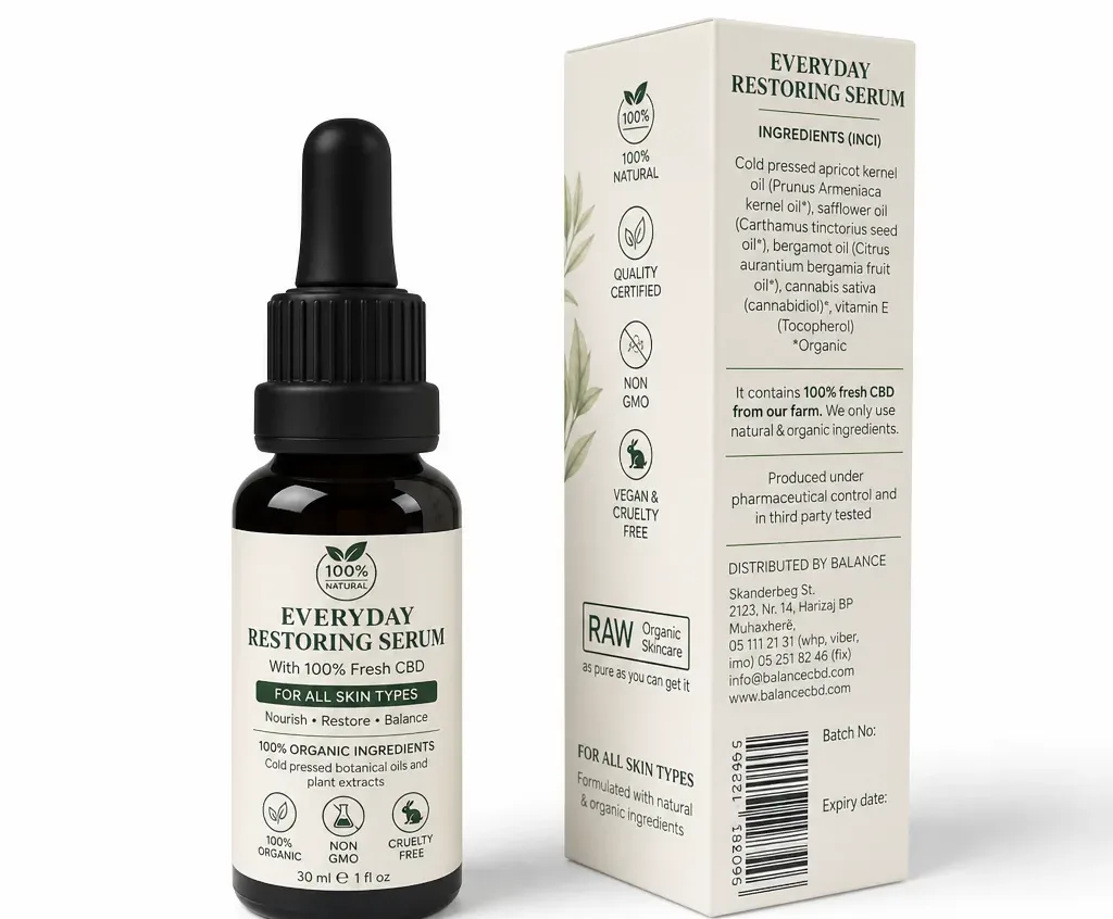 Endoca Hemp Face Serum image 2