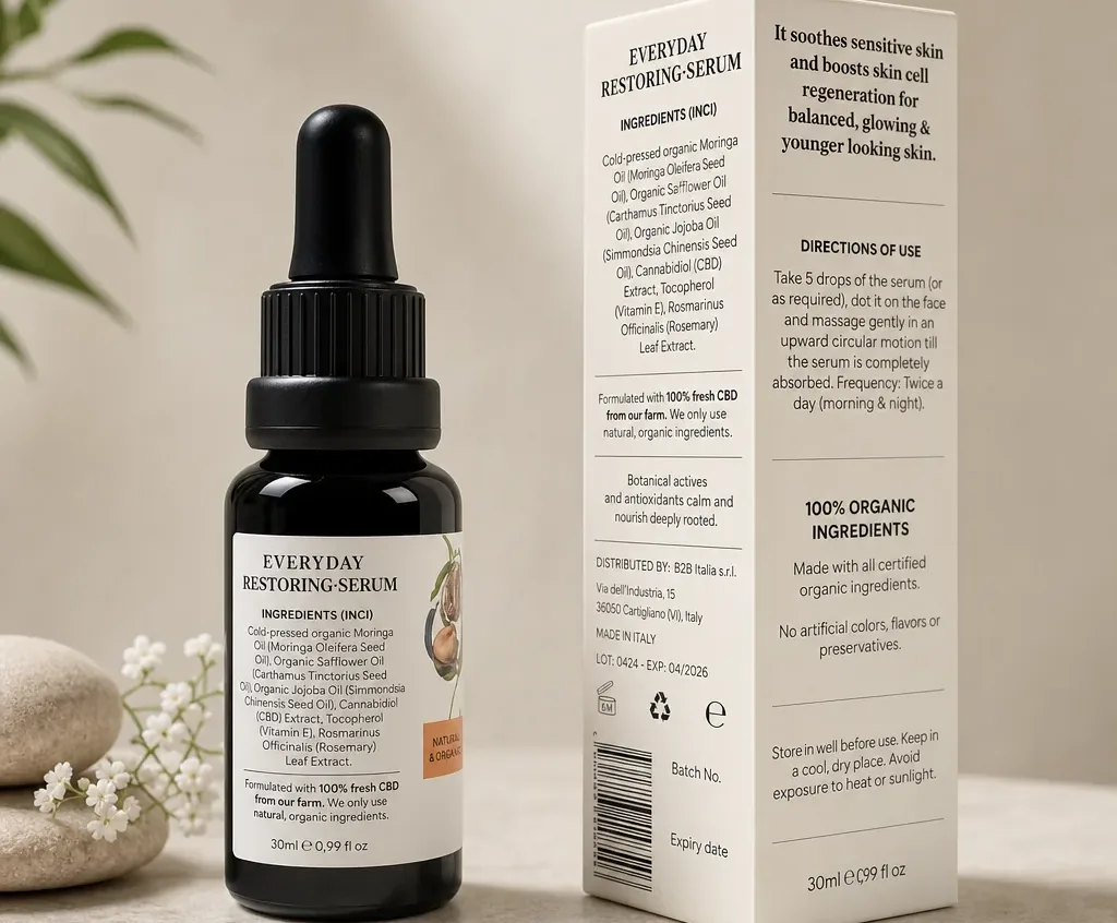 Endoca Hemp Face Serum image 3