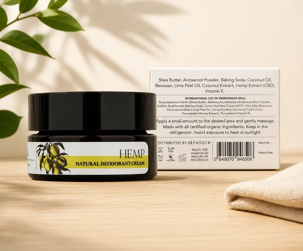Endoca Natural CBD Deodorant image 2