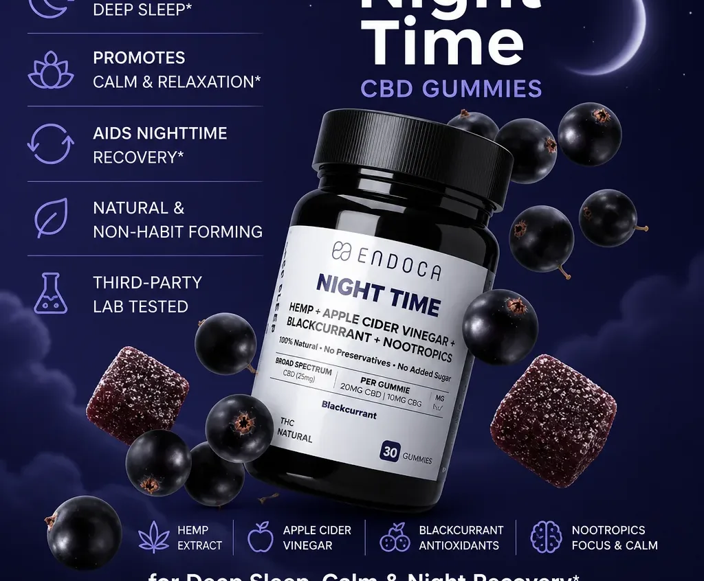 Endoca Night Time Sleep Gummies image 2