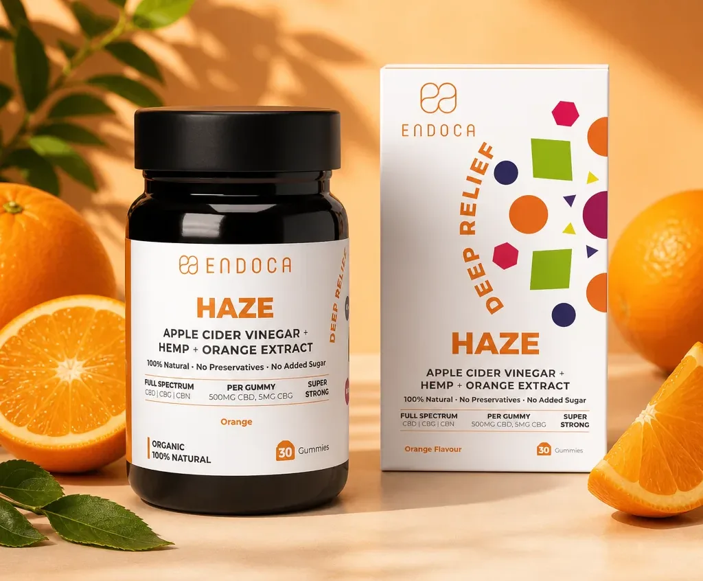 Endoca Orange Haze Gummies