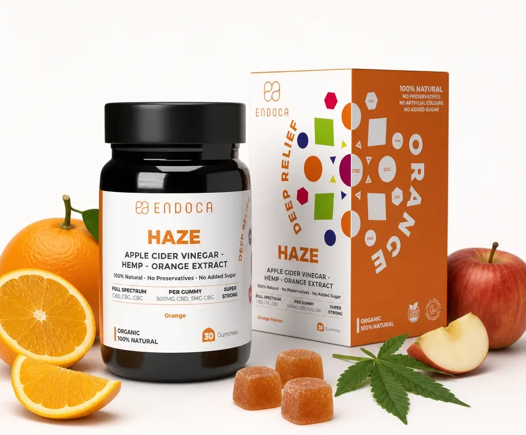Endoca Orange Haze Gummies image 2