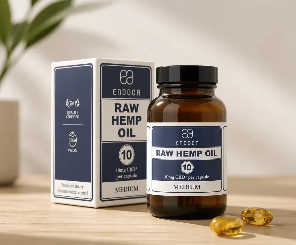 Endoca Raw CBD Capsules image 2