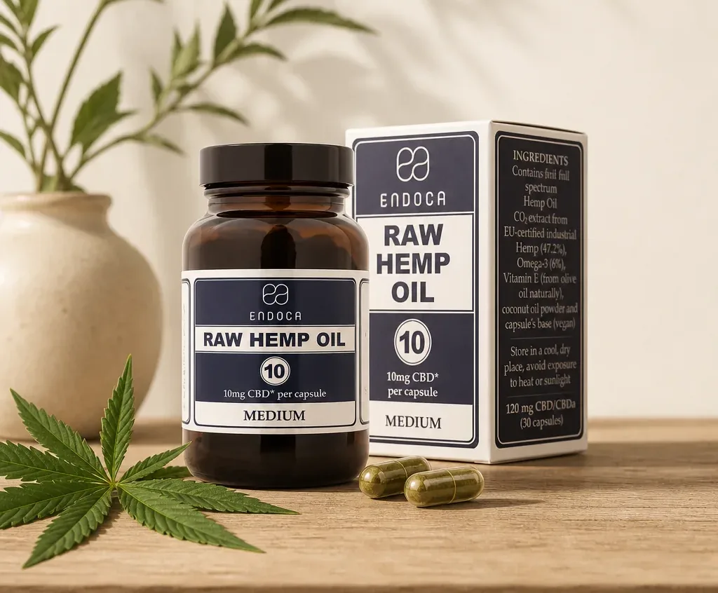Endoca Raw CBD Capsules image 3