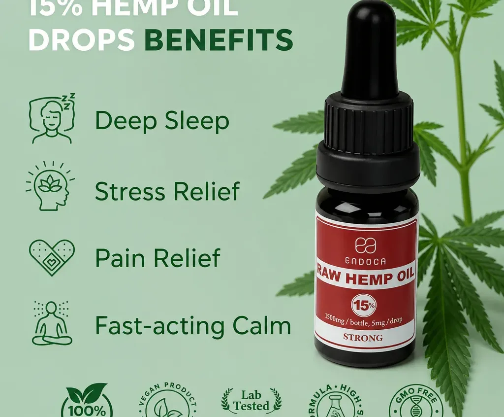 Endoca RAW CBD+CBDa Oil image 2