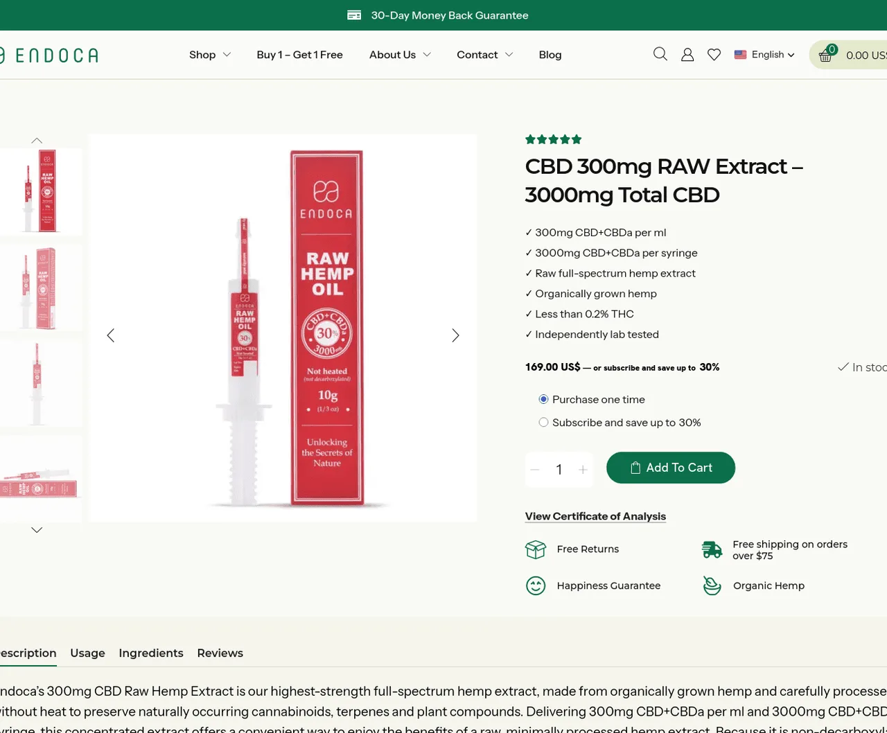 Endoca Raw Extract image 4