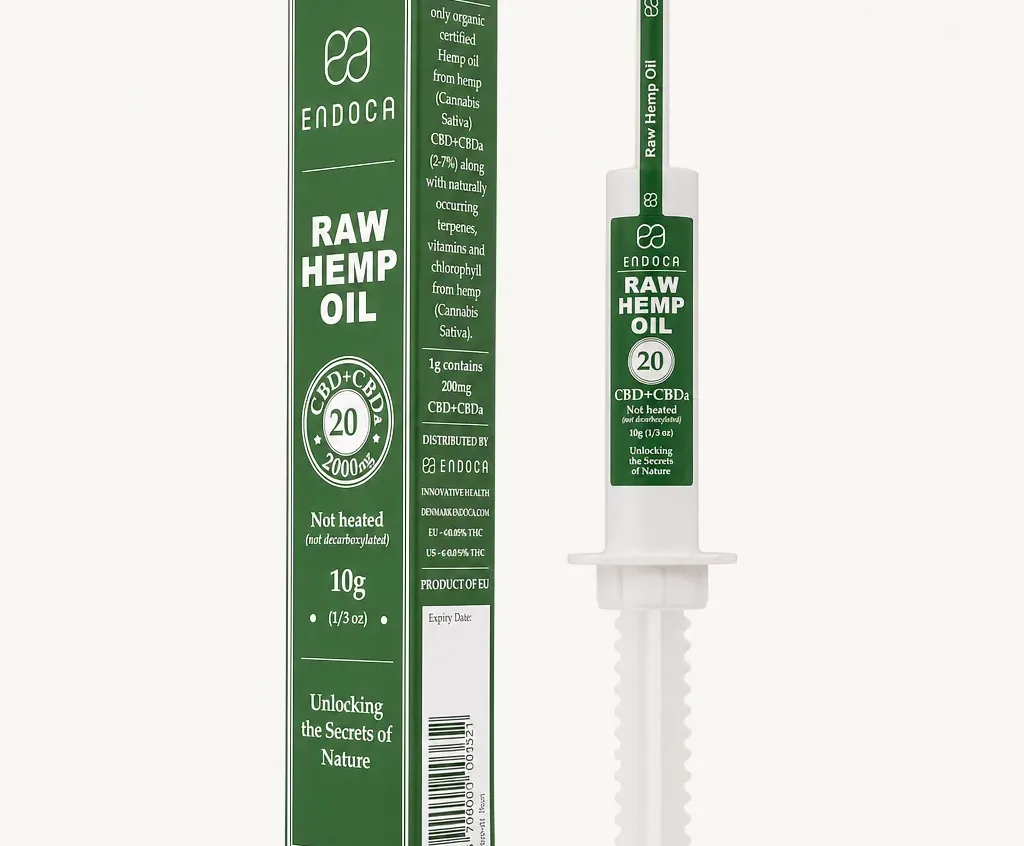Endoca Raw CBD Extract Paste with CBDa Applicator image 2