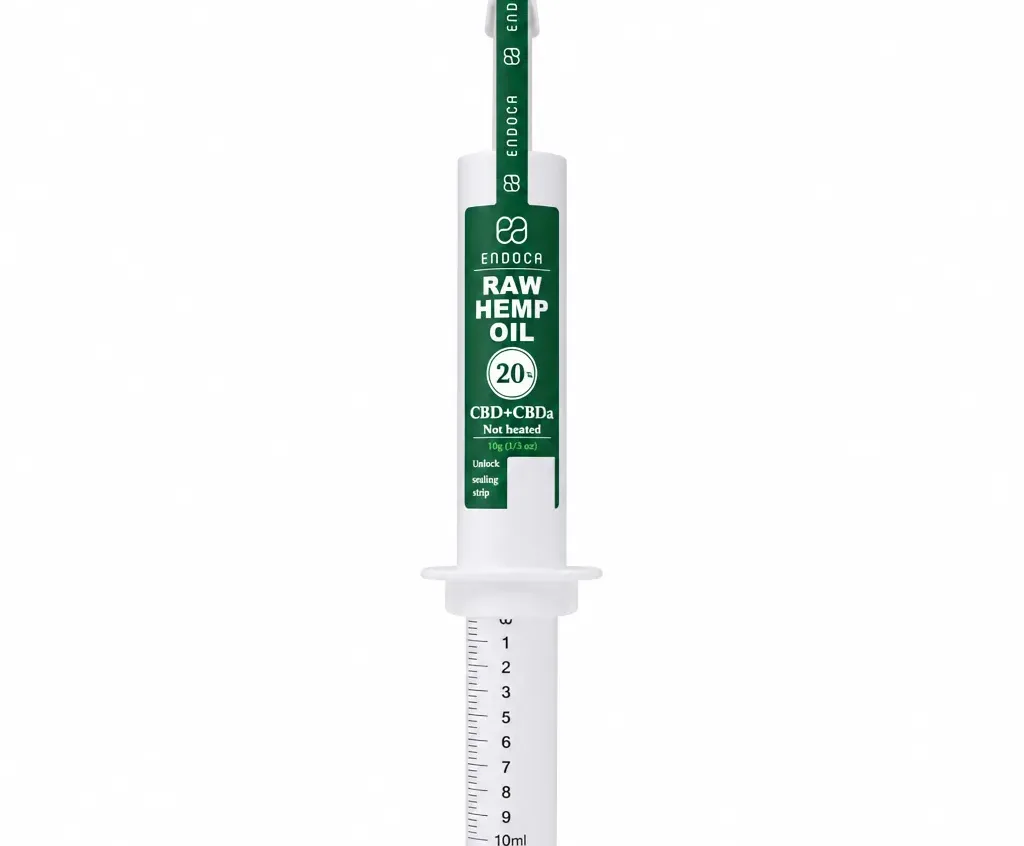 Endoca Raw CBD Extract Paste with CBDa Applicator image 3