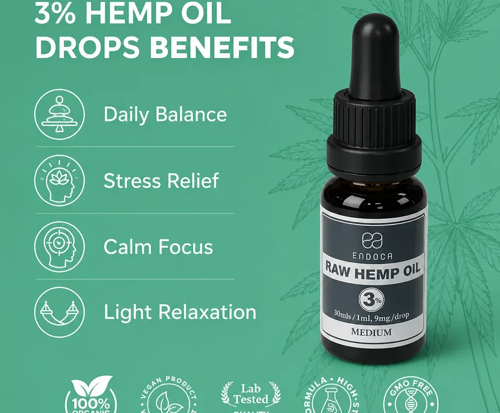 Endoca RAW CBD Oil image 2