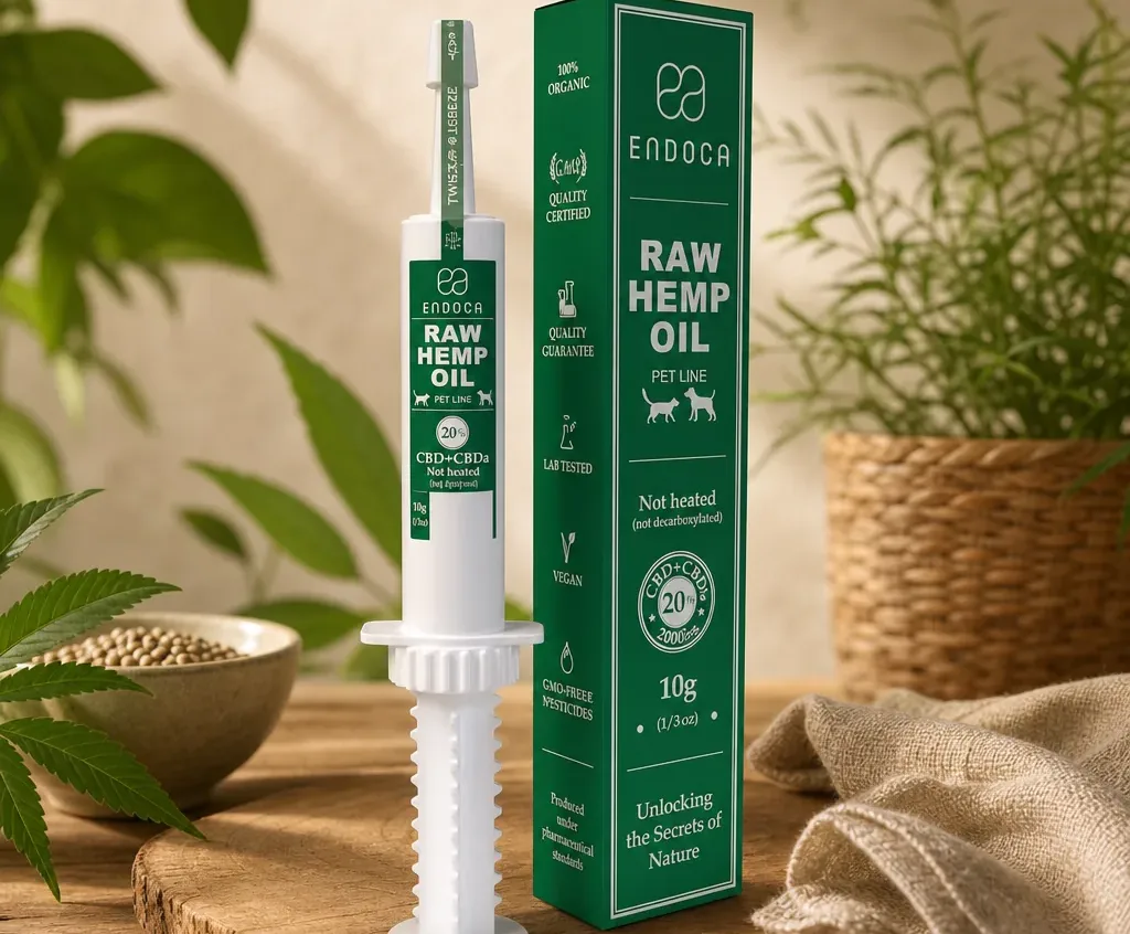 Endoca Raw CBD Paste Organic Hemp Applicator image 2