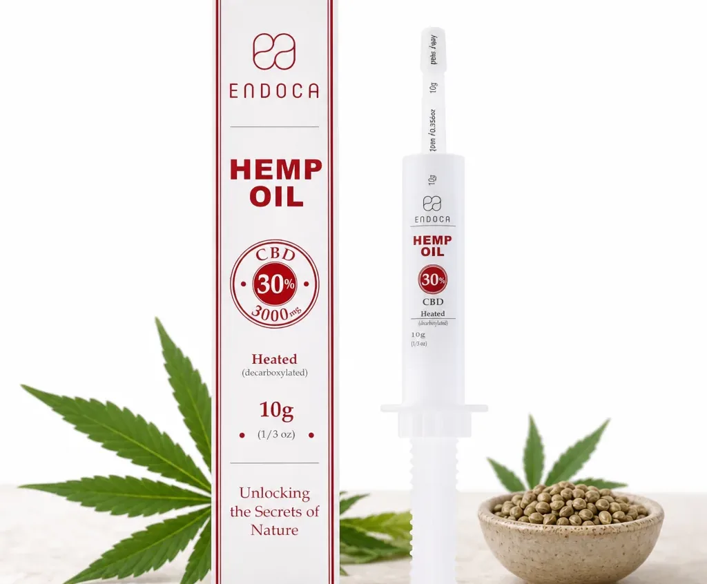 Endoca Raw Hemp Paste Heated Extract