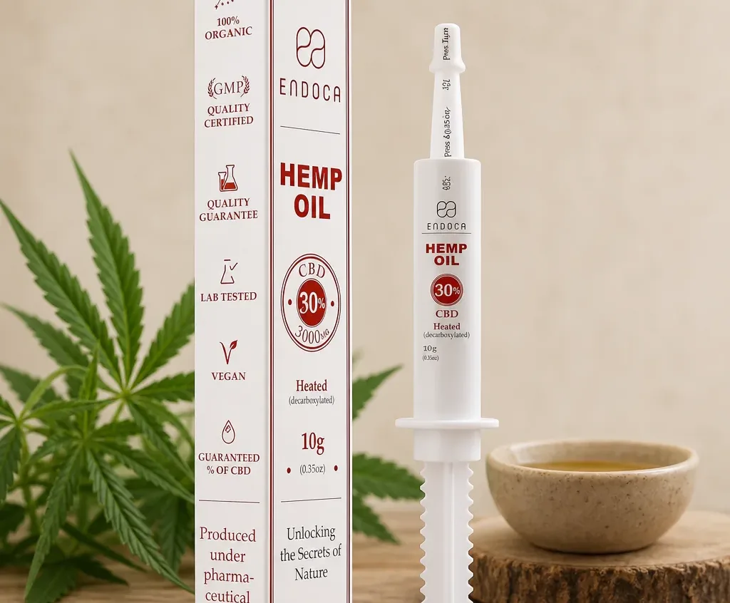 Endoca Raw Hemp Paste Heated Extract image 2