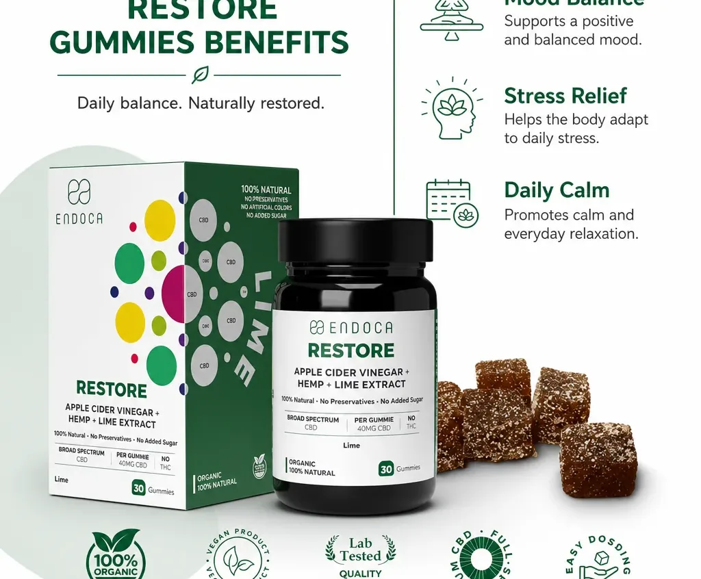 Endoca Restore Gummies image 3