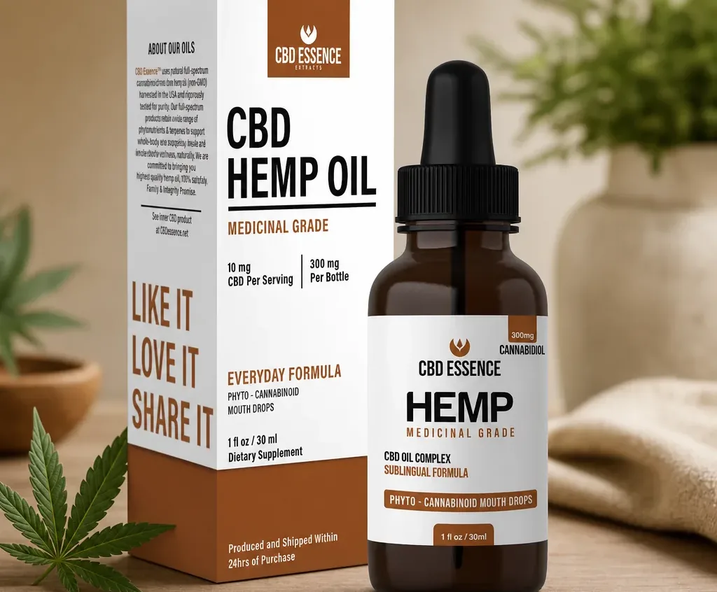 Essence CBD Oral Drops image 2