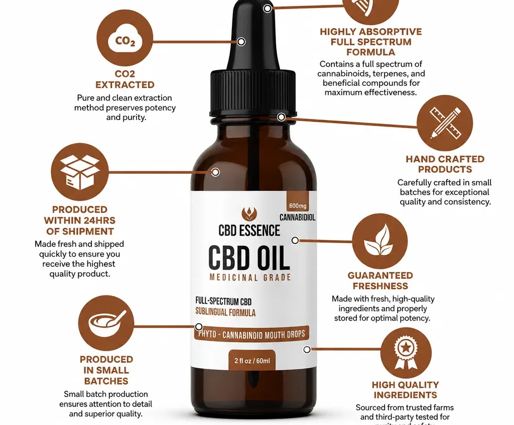 Essence CBD Oral Drops image 3