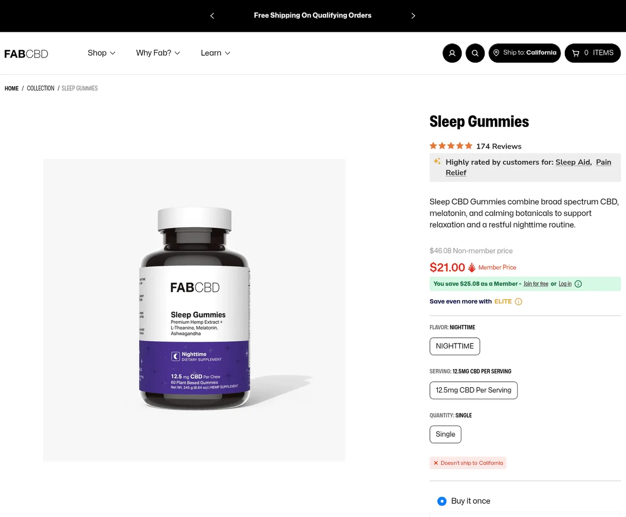FABCBD Sleep Gummies image 4