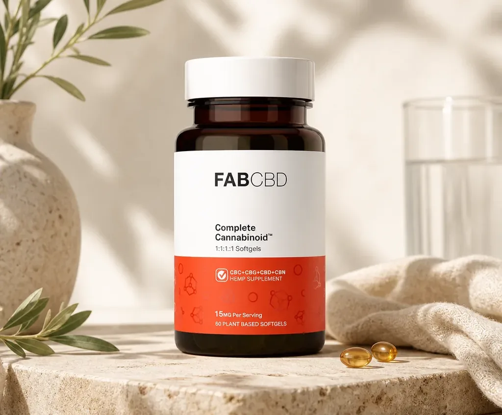 FABCBD Complete Cannabinoid Softgels