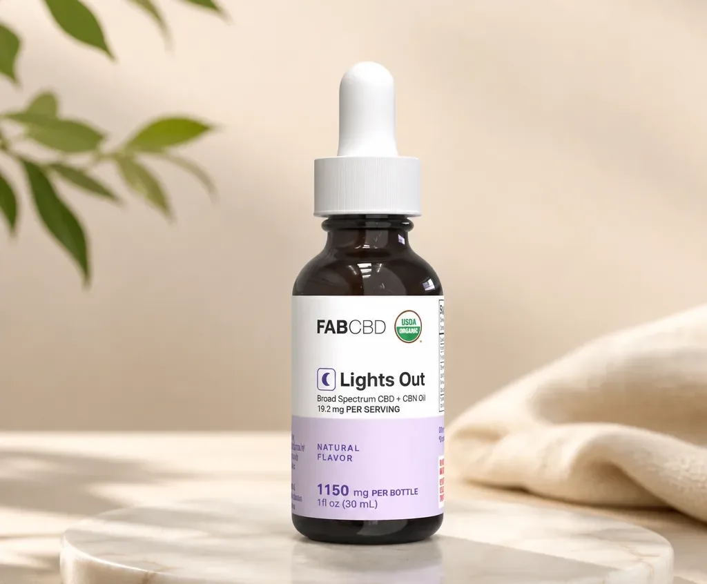 FABCBD Lights Out Broad Spectrum Oil image 2