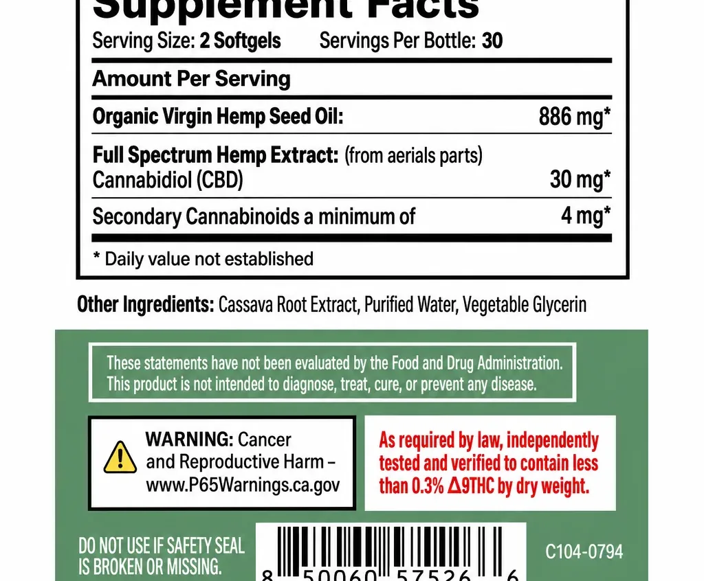 FABCBD Softgels