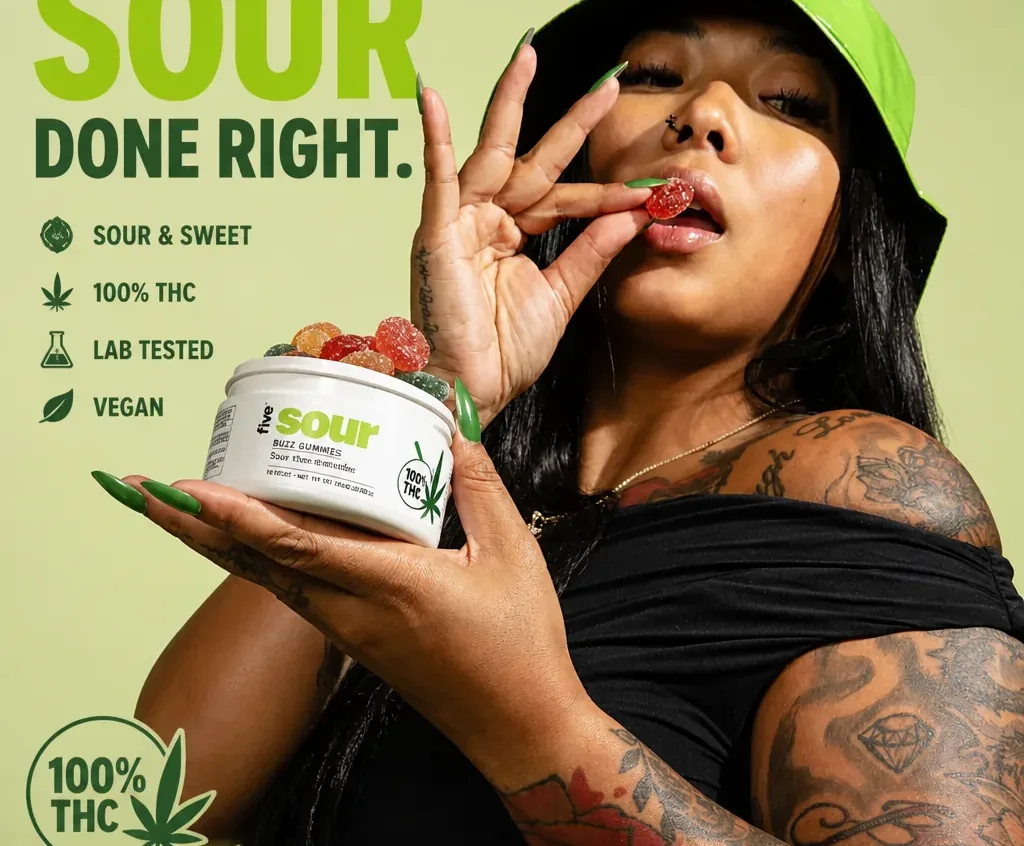 five CBD Sour Buzz image 3