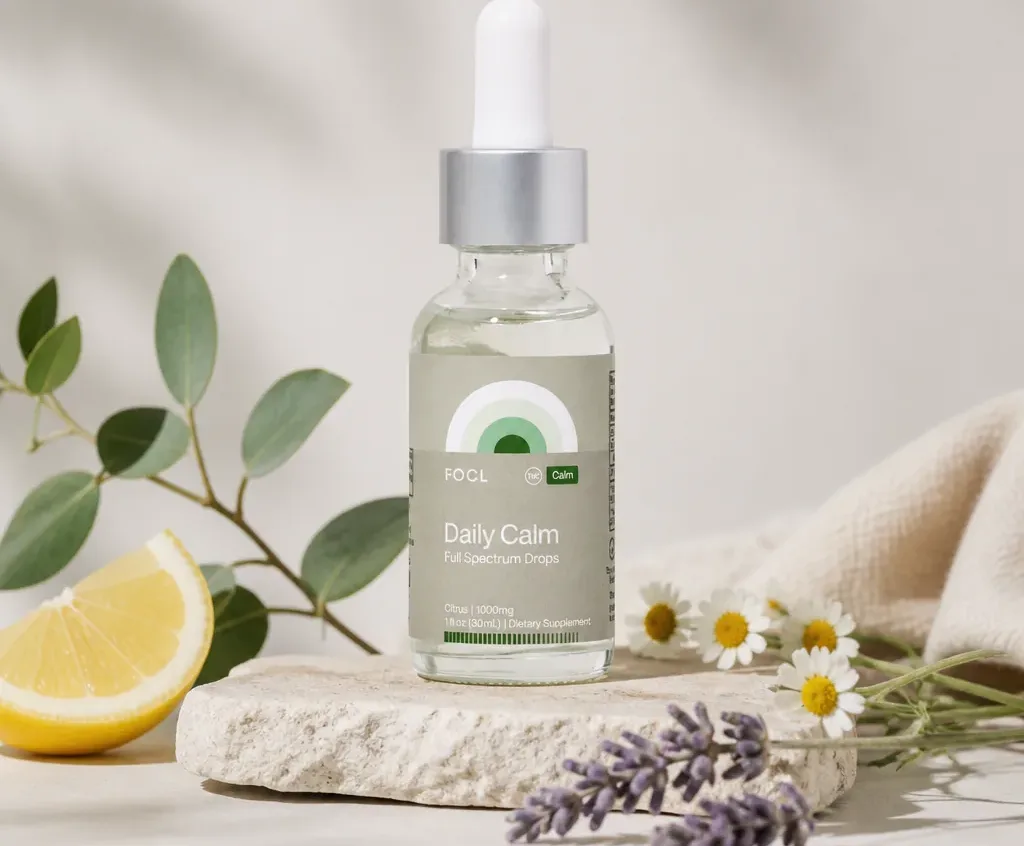 FOCL Daily Calm Full Spectrum Drops