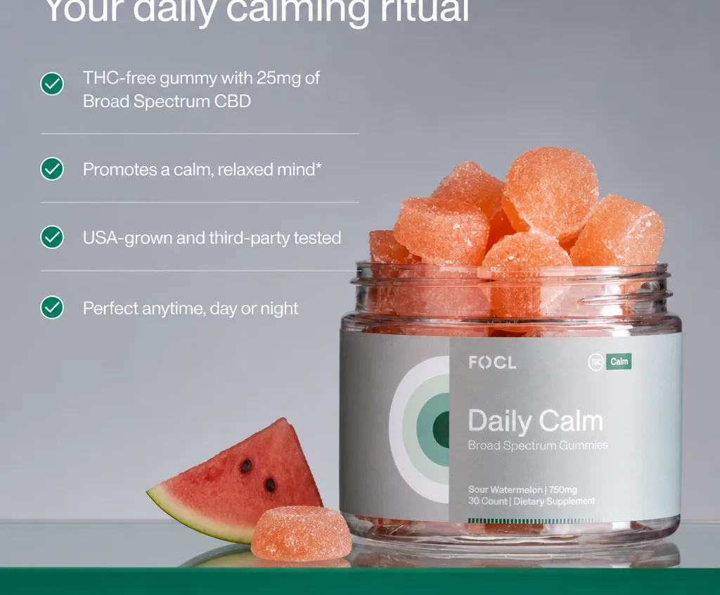 FOCL Daily Calm Gummies image 3