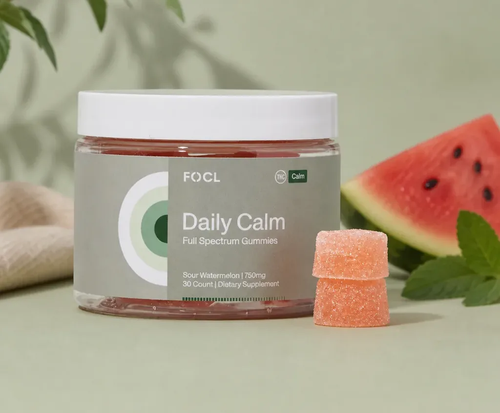 FOCL Daily Calm THC+ Gummies