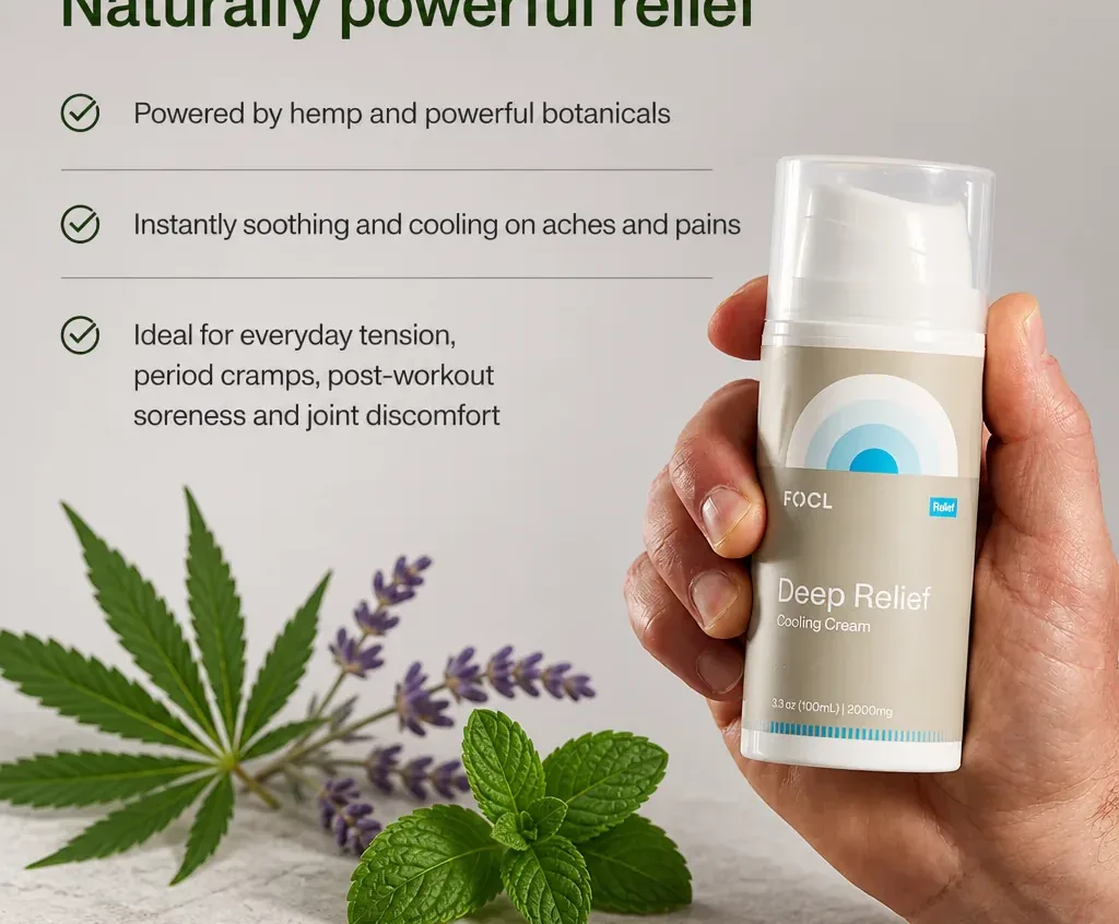 FOCL Deep Relief Cooling Cream image 2