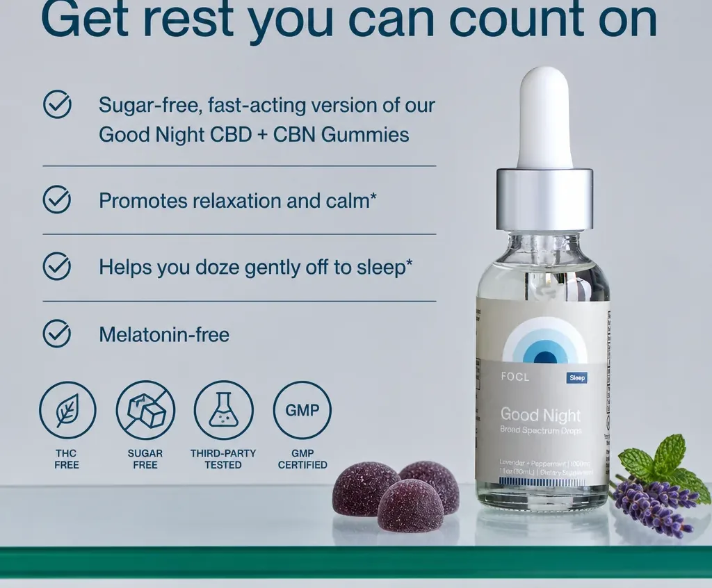 FOCL Good Night Broad Spectrum Sleep Drops image 2