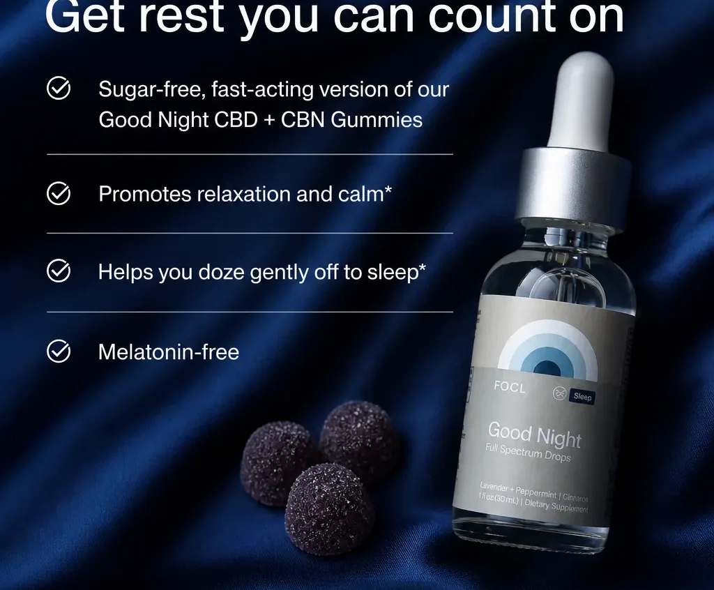 FOCL Good Night Full Spectrum Sleep Drops image 3