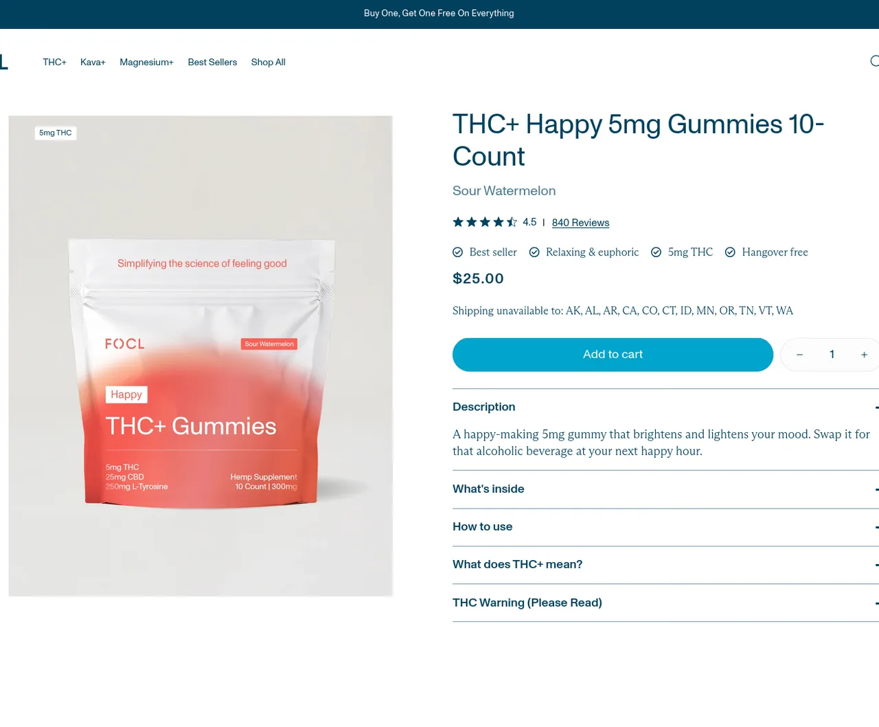 FOCL Happy Gummies image 4