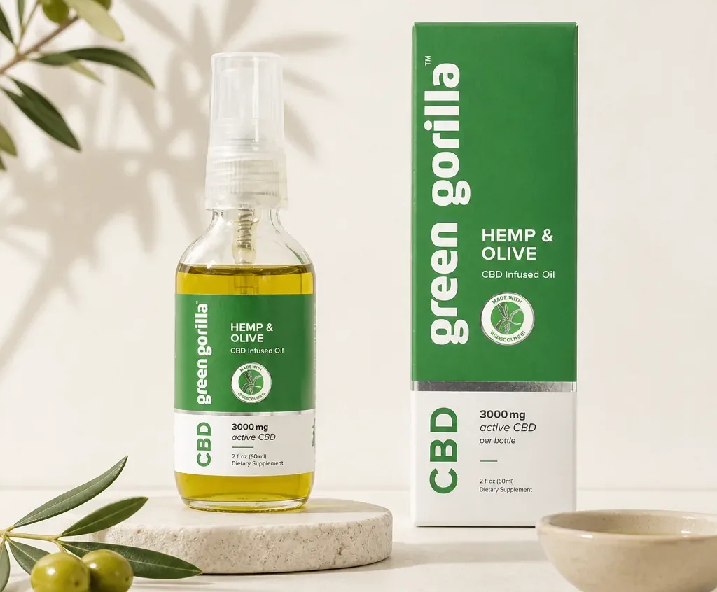 Green Gorilla Pure CBD Oil