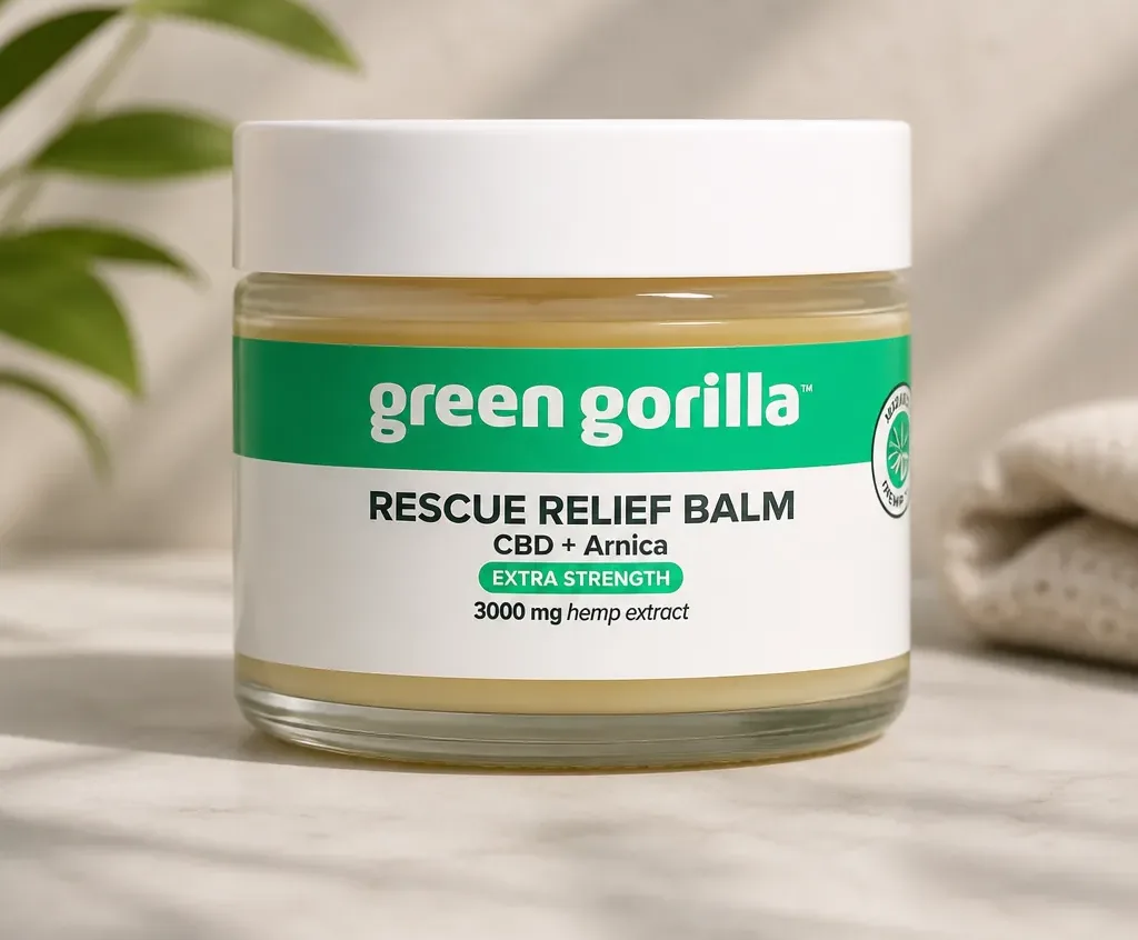 Green Gorilla Rescue Relief Balm with Arnica