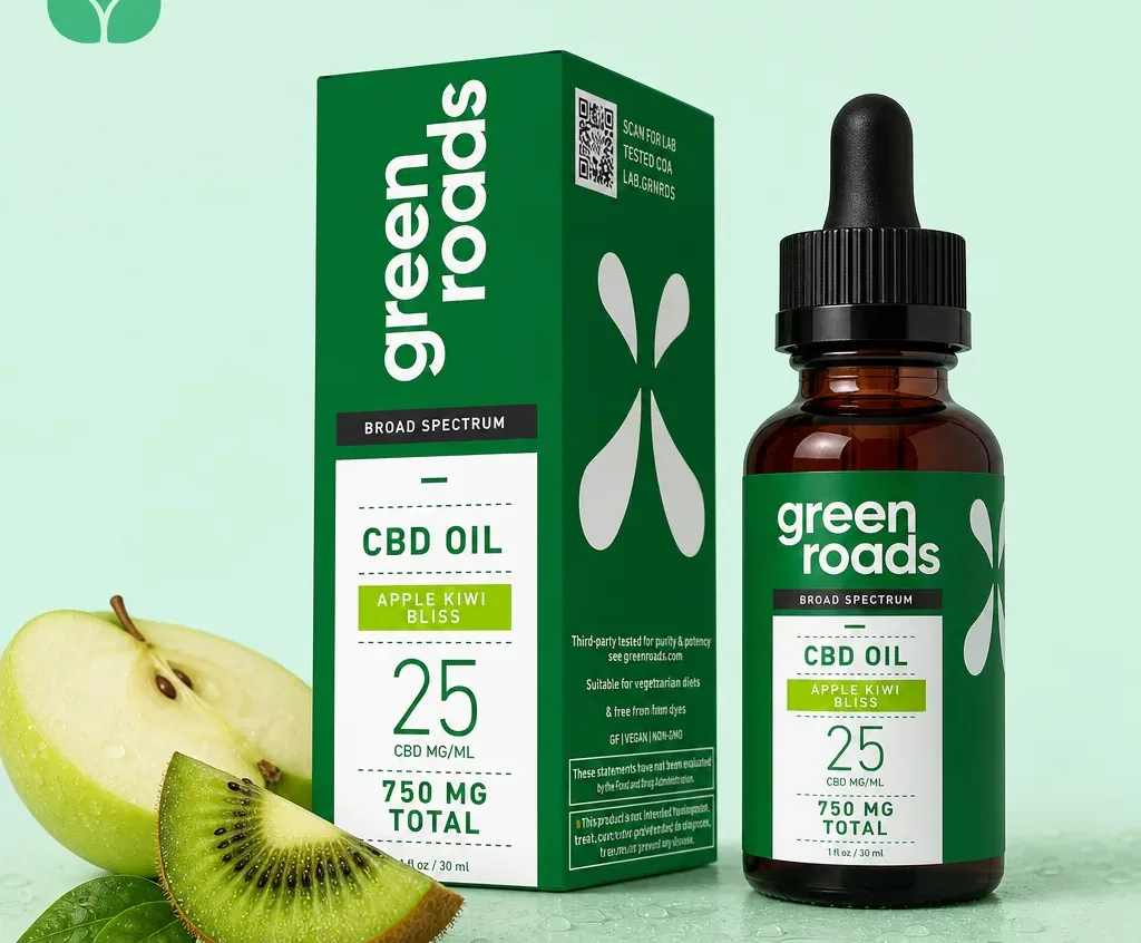Green Roads Apple Kiwi Bliss