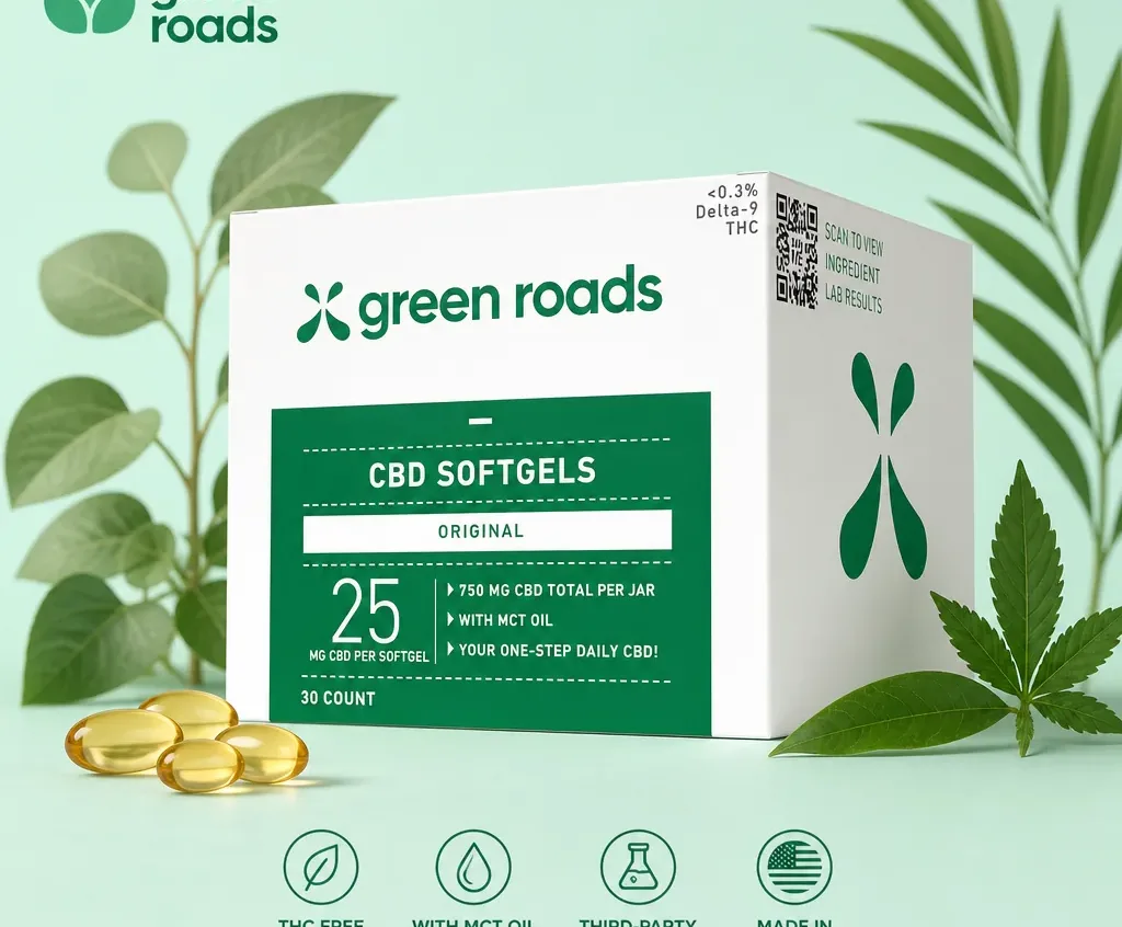 Green Roads CBD Softgels