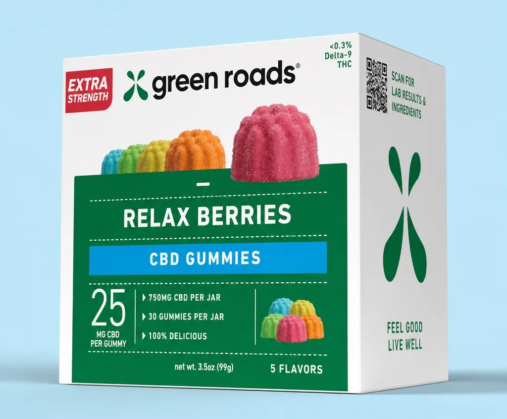 Green Roads Extra Strength CBD Relax Berries