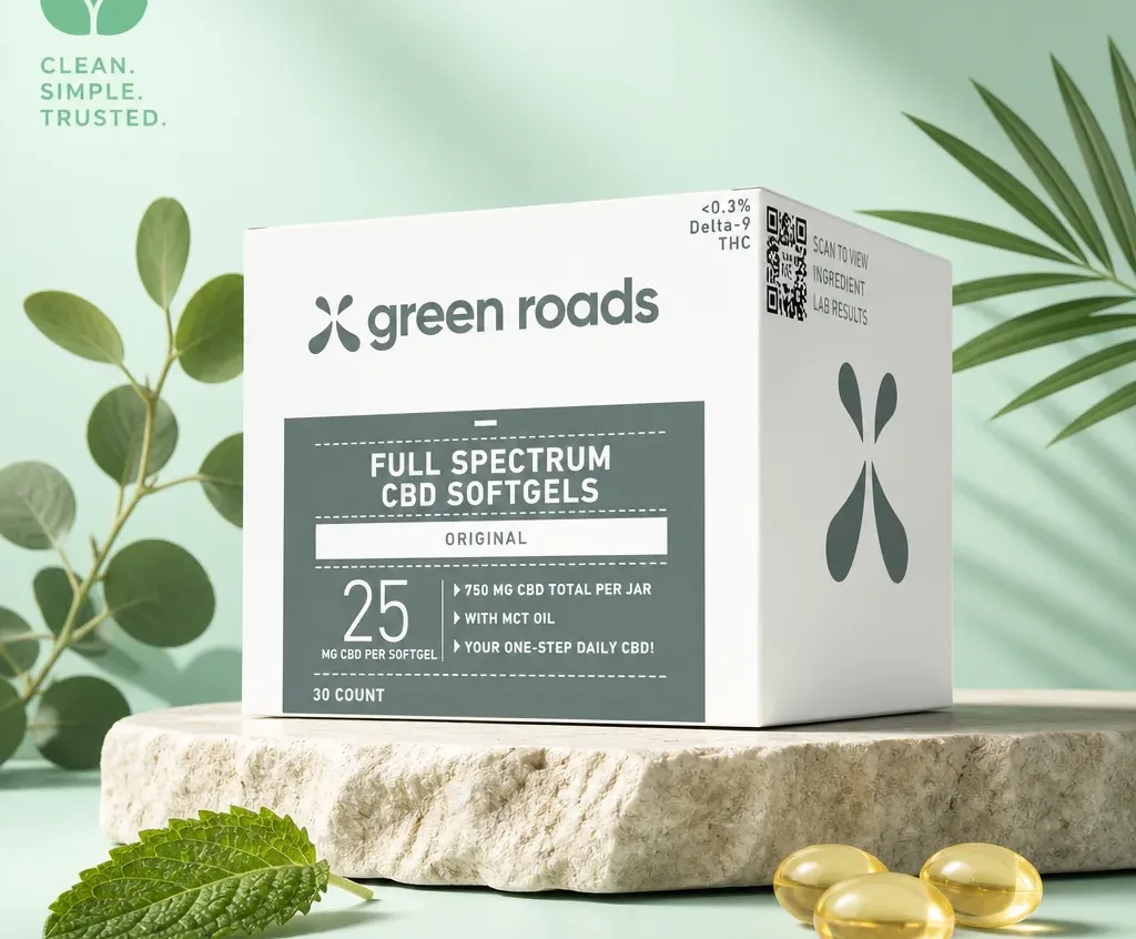 Green Roads Full Spectrum CBD Softgels