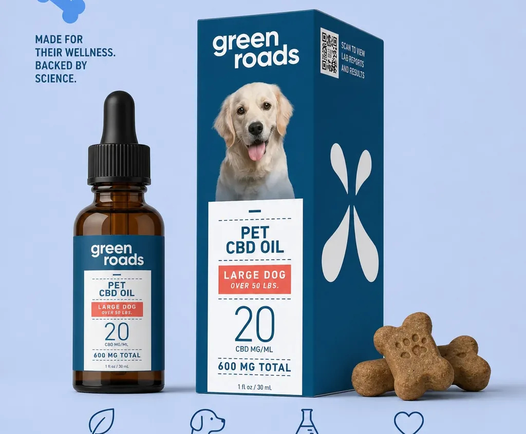 Green Roads Large Dog CBD Pet Drops