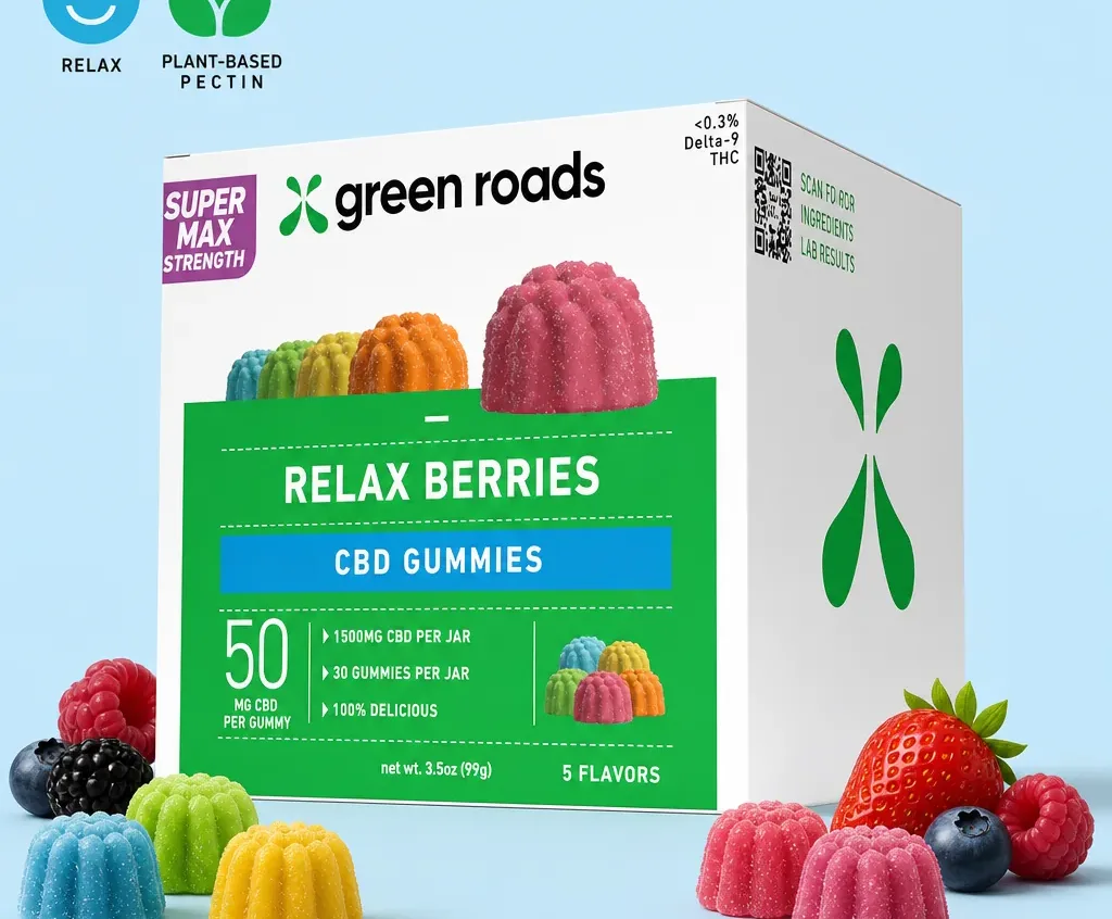Green Roads Relax Berries