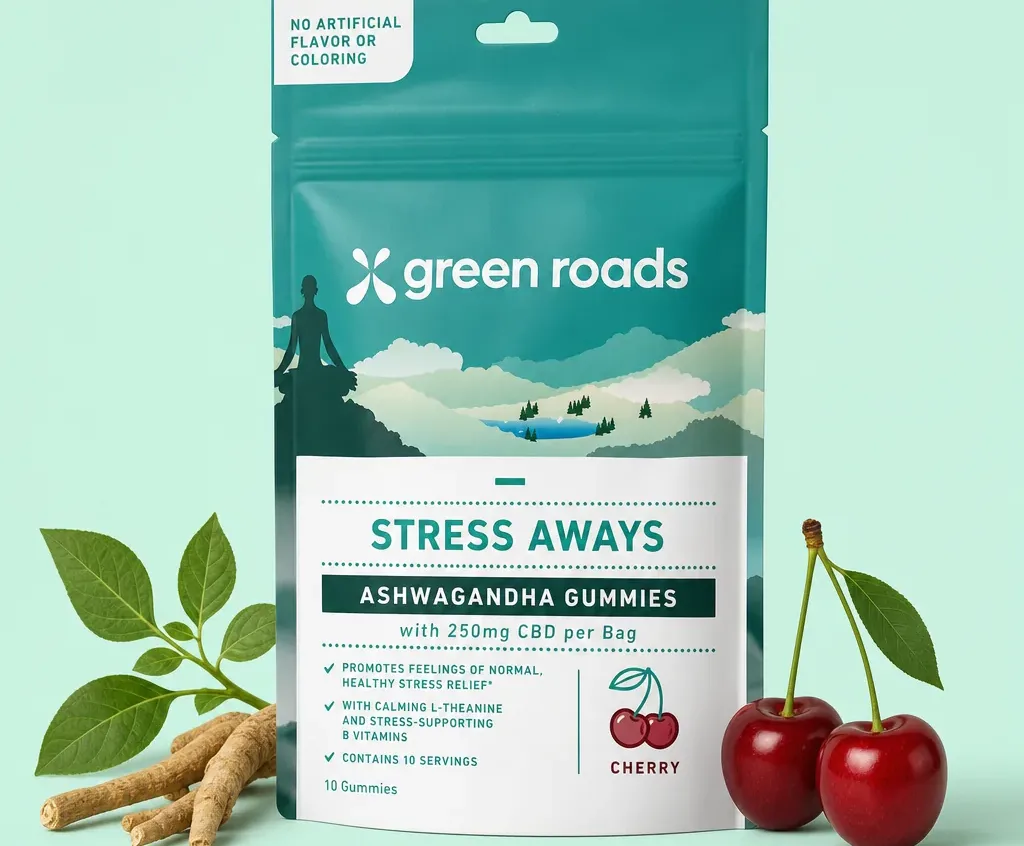 Green Roads Stress Aways Ashwagandha Gummies