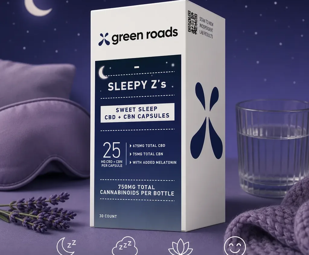 Green Roads Sweet Sleep Capsules