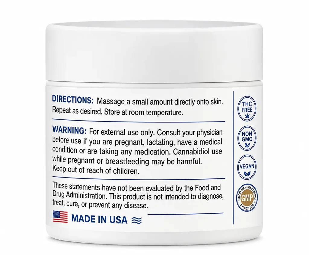 Living CBD Coconut Scent Salve image 2