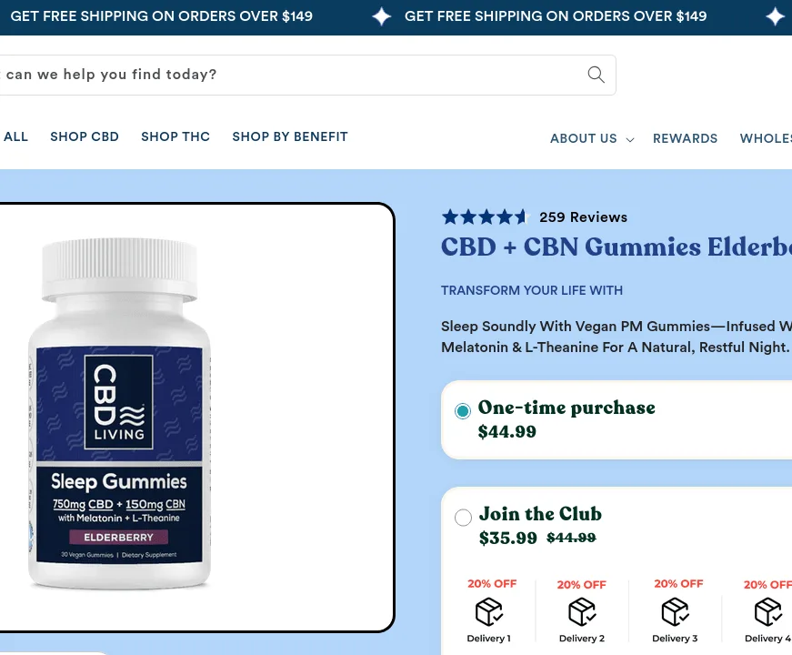 Living Vegan PM Gummies Elderberry Sleep image 3
