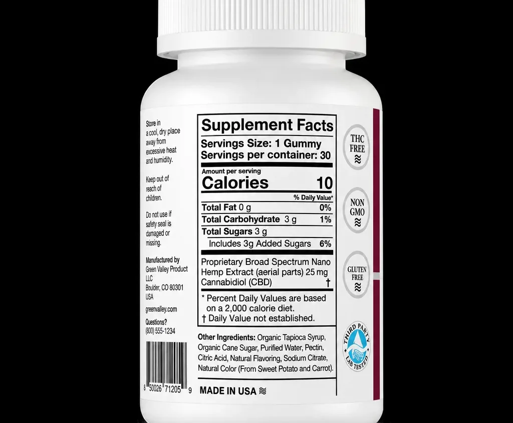 Living CBD Gummies Strawberry image 2