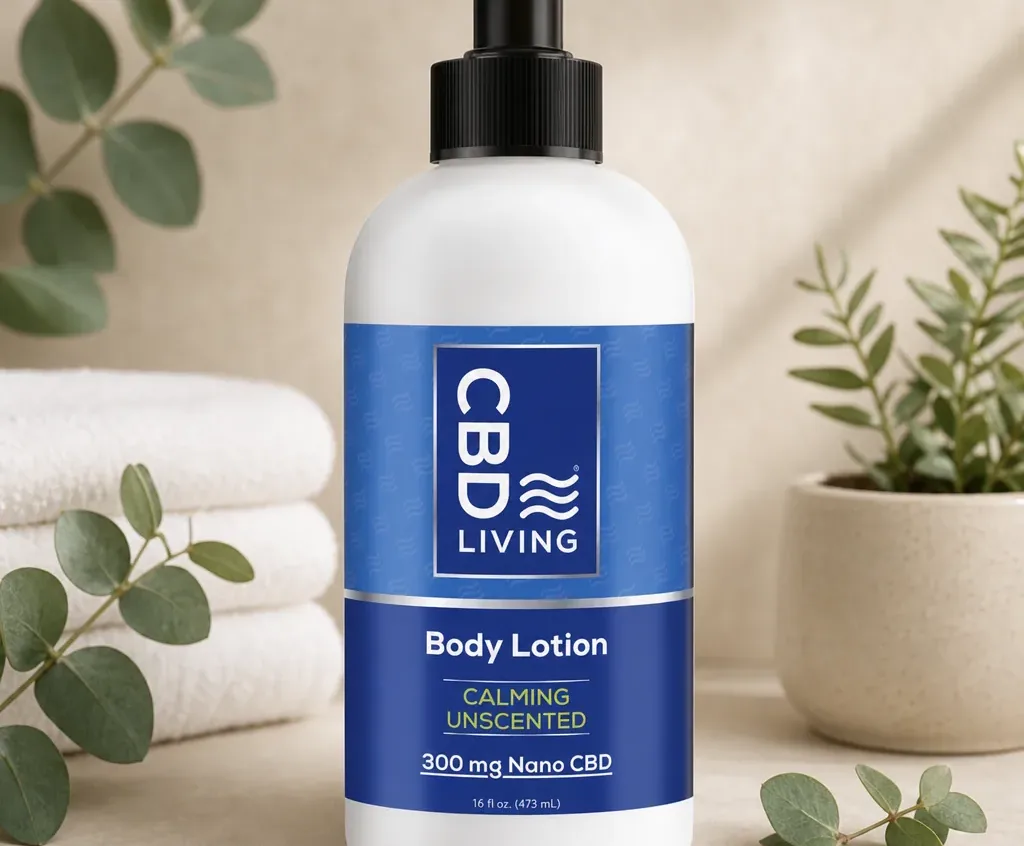 Living CBD Lotion Unscented