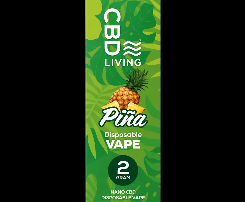 Living CBD Pina Colada Disposable Vape