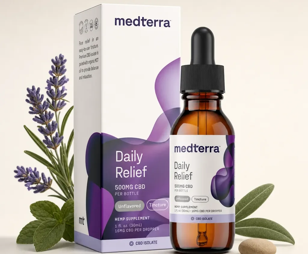 Medterra Daily Relief CBD Isolate Oil