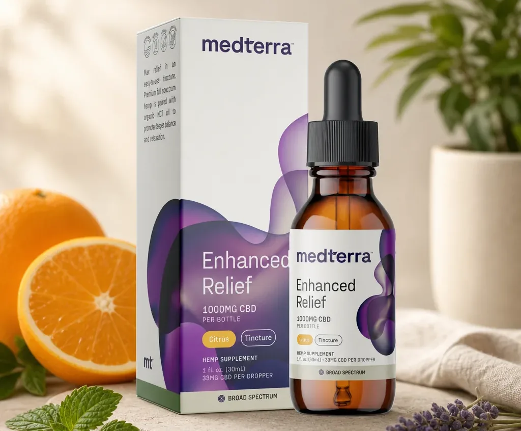 Medterra Enhanced Relief Broad Spectrum CBD Oil