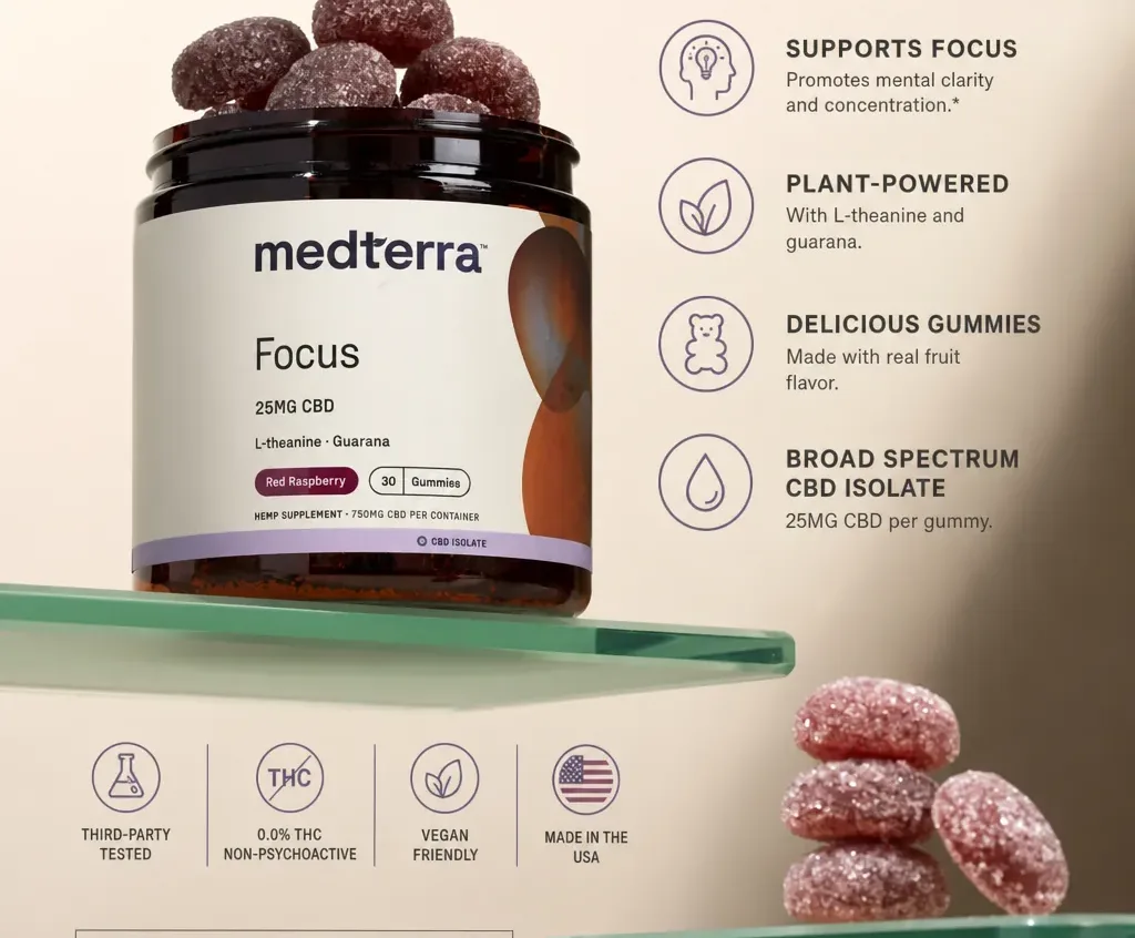 Medterra Focus CBD Gummies image 2