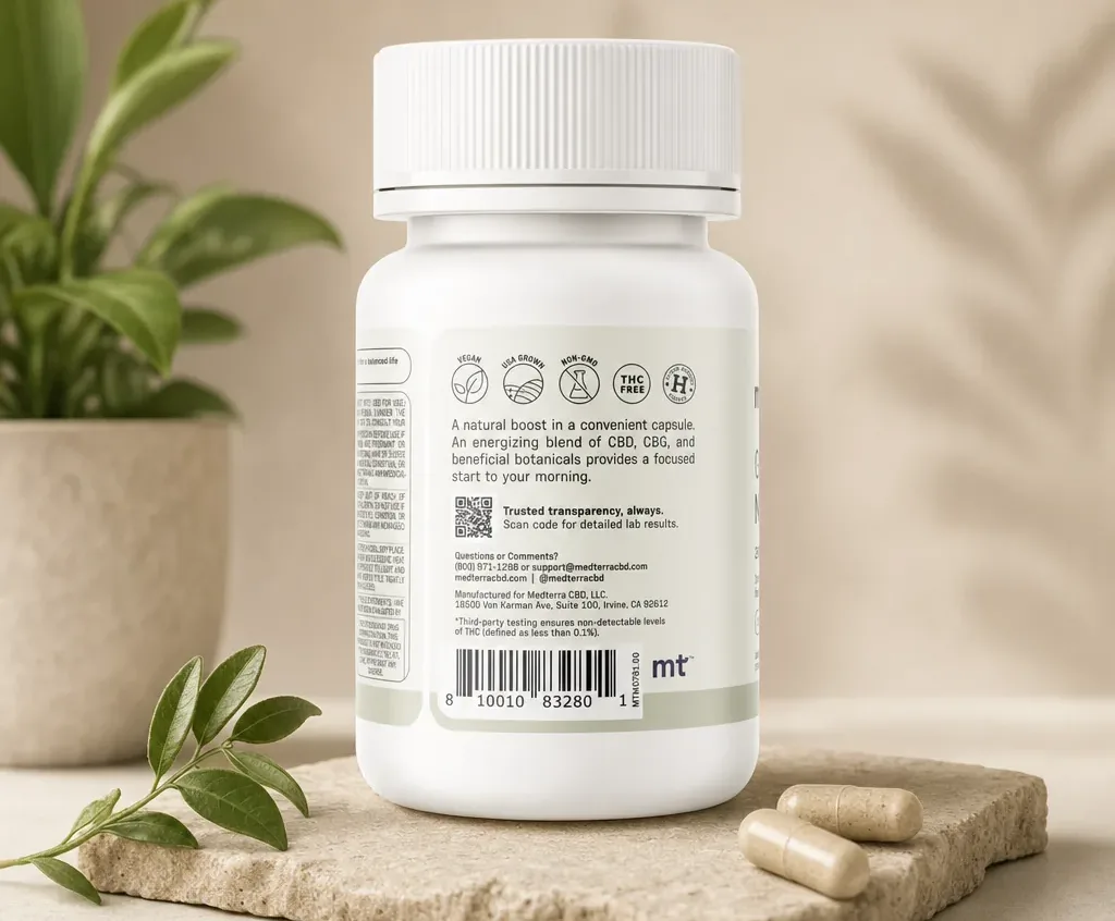 Medterra Good Morning Capsules image 3